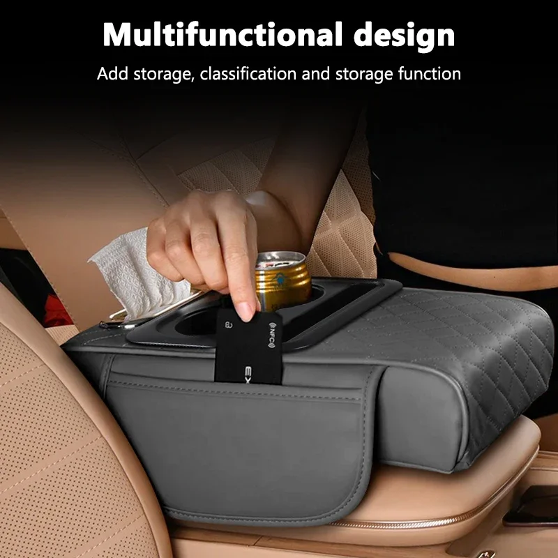 Centre Console Armrest Organiser with Cup Holder for Xpeng G6 view 3