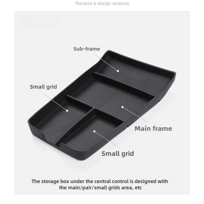 Xpeng G9 Centre Console Lower Tray Organiser view 5