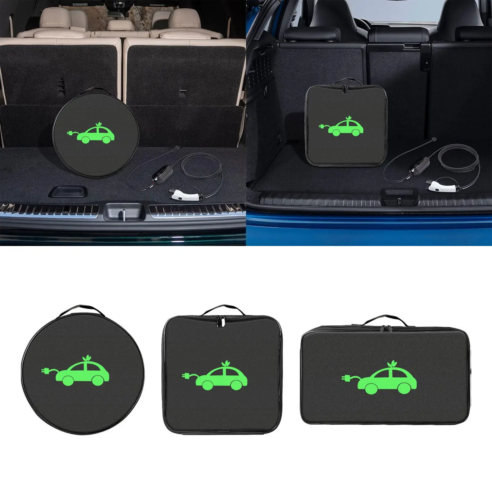 EV Charging Cable Storage Bag for Xpeng Mona M03 view 2