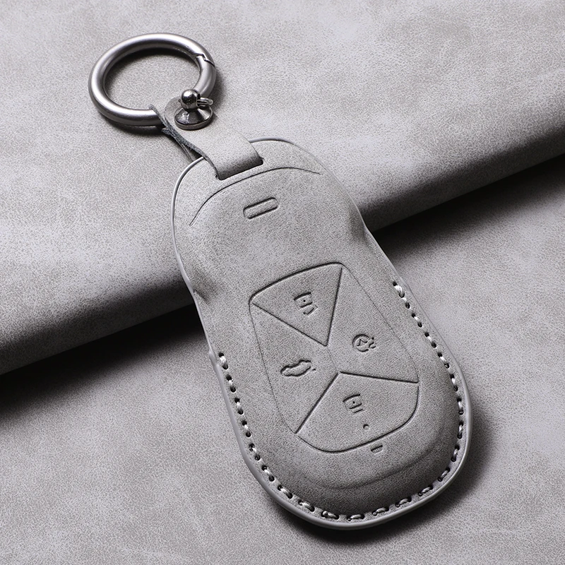 Xpeng P7 Key Fob Cover (Grey) view 2